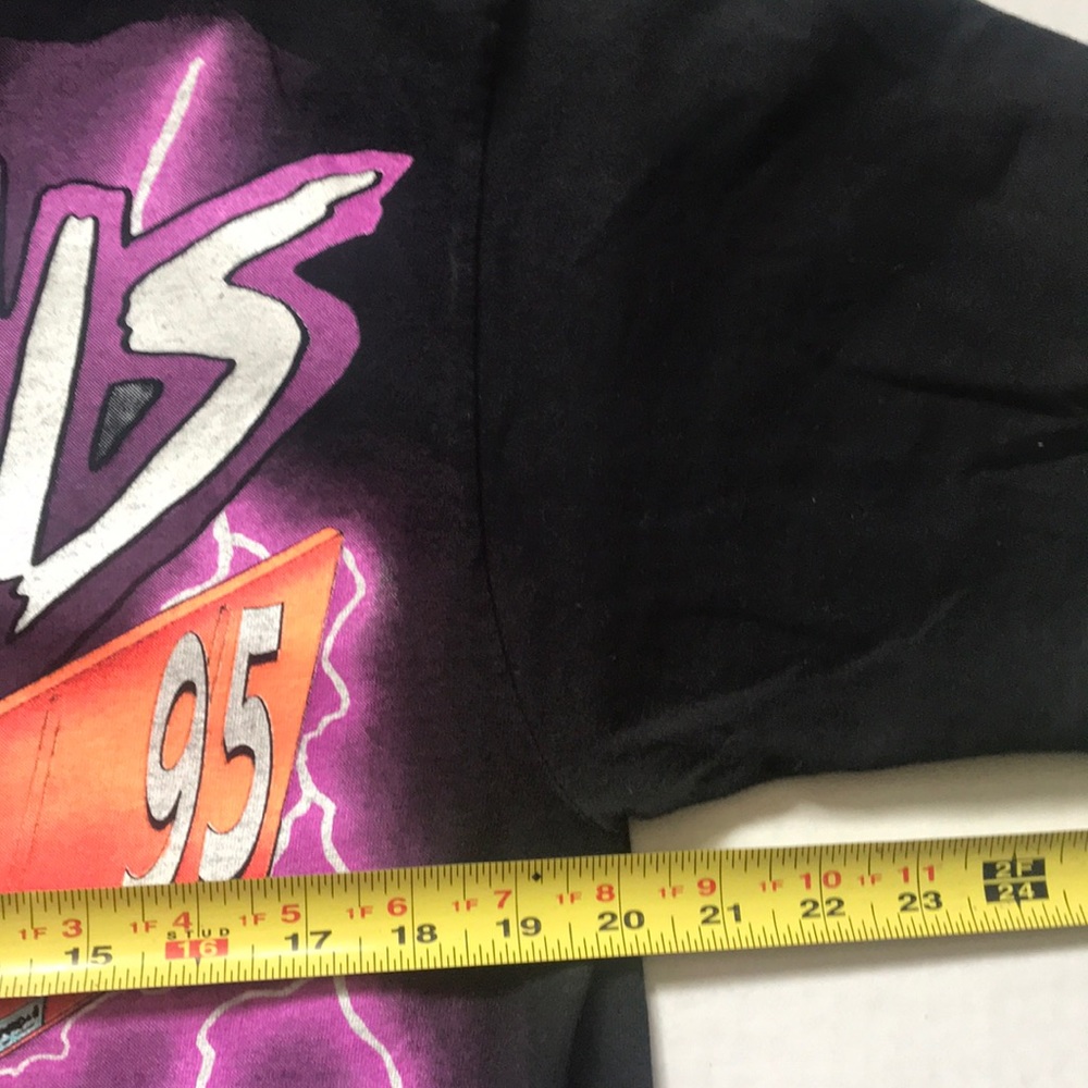 World of Outlaws 90s USA sz L Vtg single stitch - Picture 5 of 8